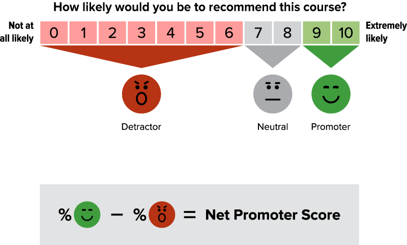 Picture illustrating the NPS as a graphic